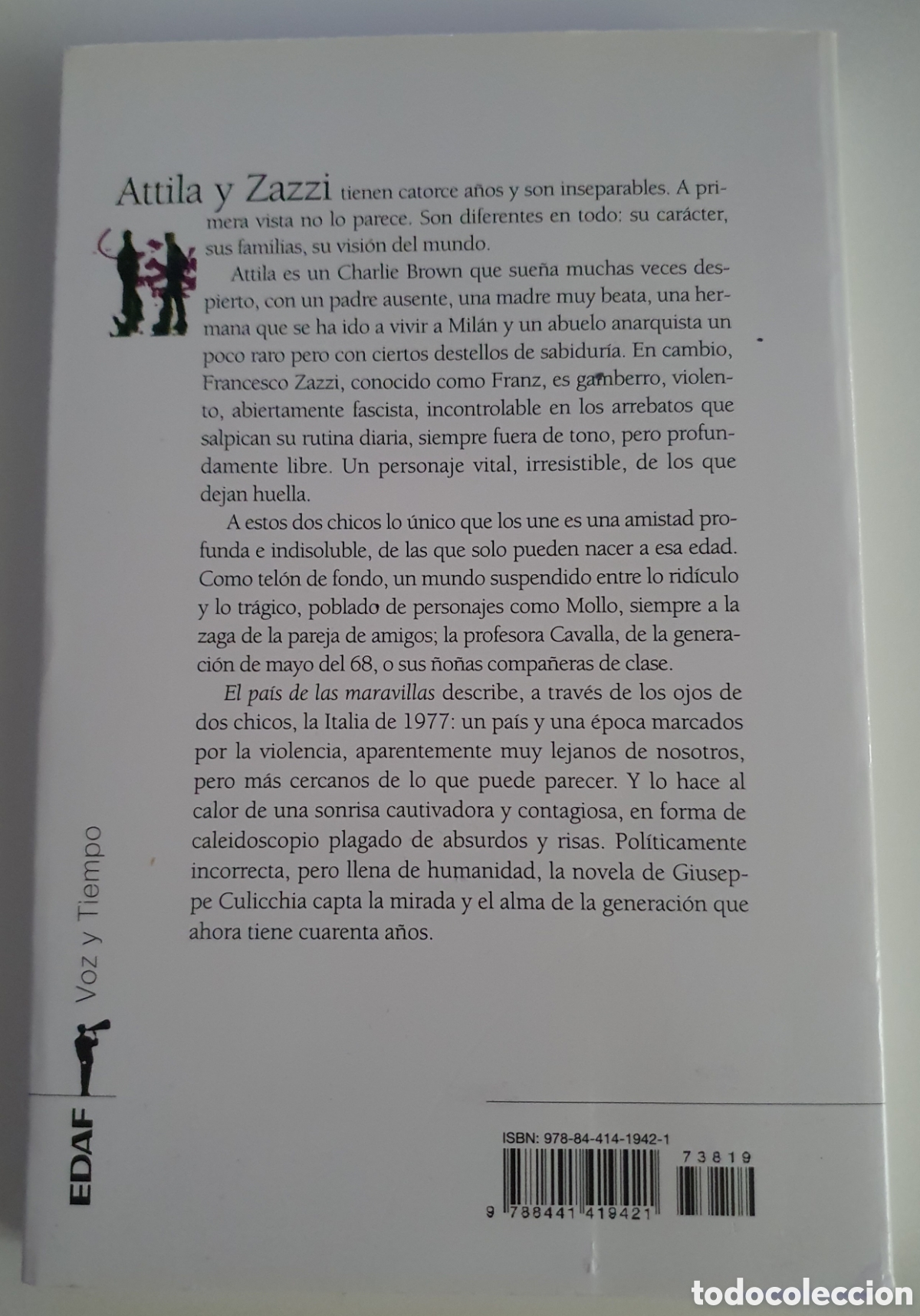 Libros: El pa&iacute;s de las maravillas giuseppe culicchia - Foto 2