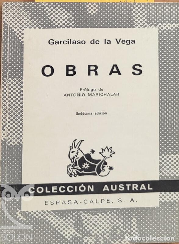 Libros: Obras - Garcilaso de la Vega - Foto 1