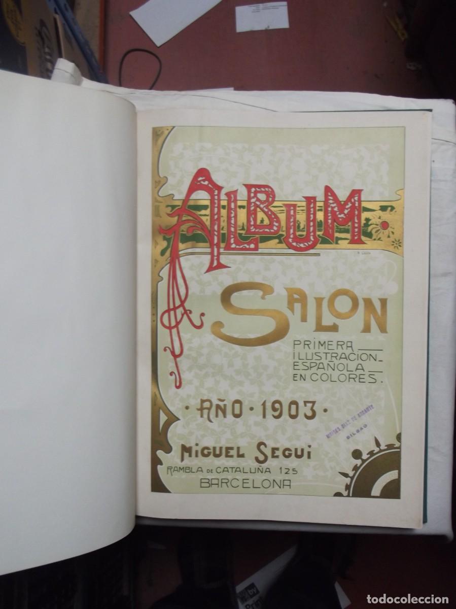 Libros: ALBUM SALON 1903 / MIGUEL SEGUI - Foto 2