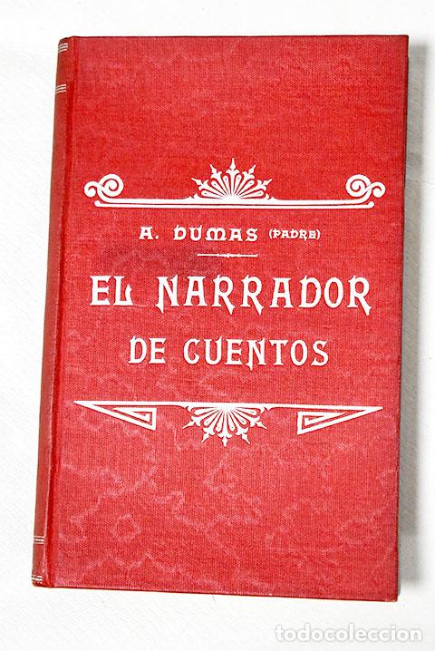 Libros: El narrador de cuentos.- Dumas, Alejandro - Foto 1