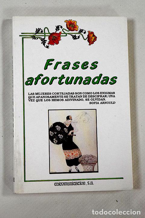 Libros: Frases afortunadas: Ram&iacute;rez, Tony.- Ram&iacute;rez, Tony - Foto 1