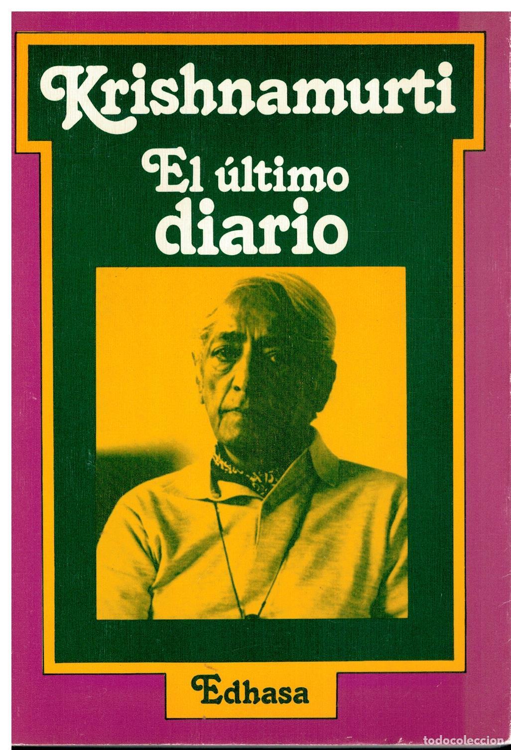 Libros: EL &Uacute;LTIMO DIARIO. - Foto 1