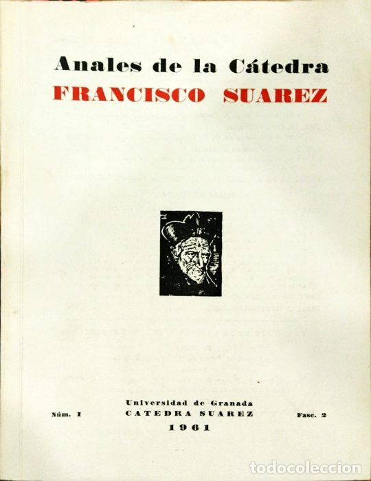 Libros: Anales de la c&aacute;tedra Francisco Su&aacute;rez - VVAA - Foto 1