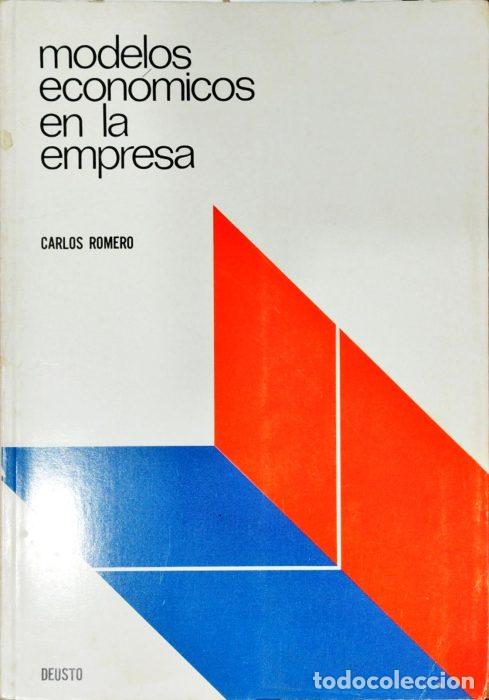 Libros: Modelos econ&oacute;micos en la empresa - ROMERO, CARLOS - Foto 1