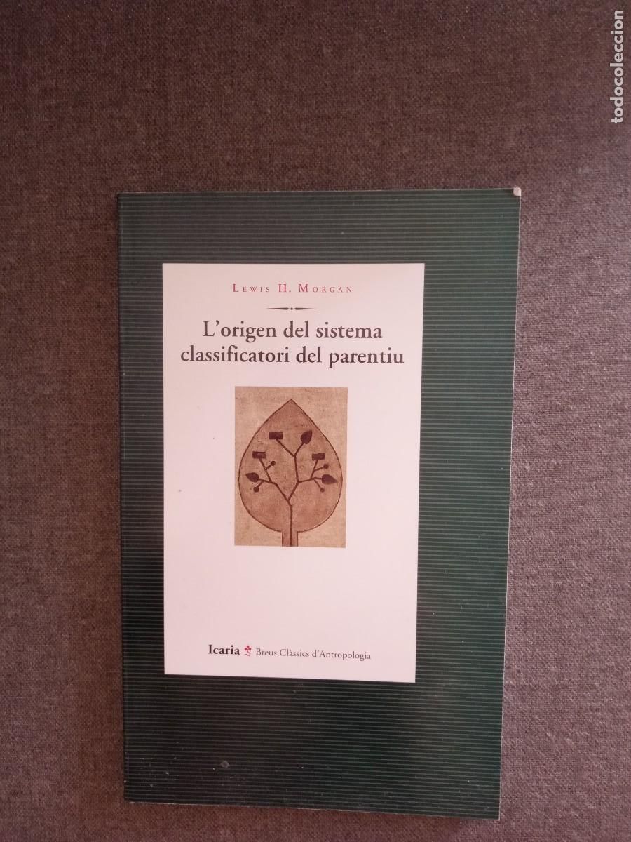 Libros: LORIGEN DEL SISTEMA CLASSIFICATORI DEL PARENTIU - Foto 1