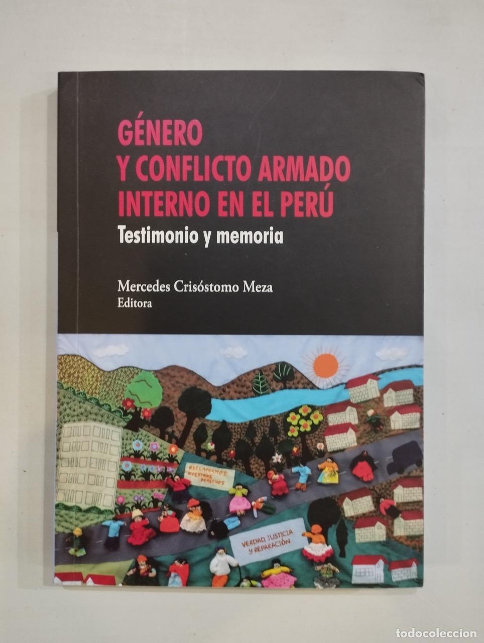 Livres: Mercedes Cris&oacute;stomo Meza - G&eacute;nero y conflicto armado interno en el Per&uacute;