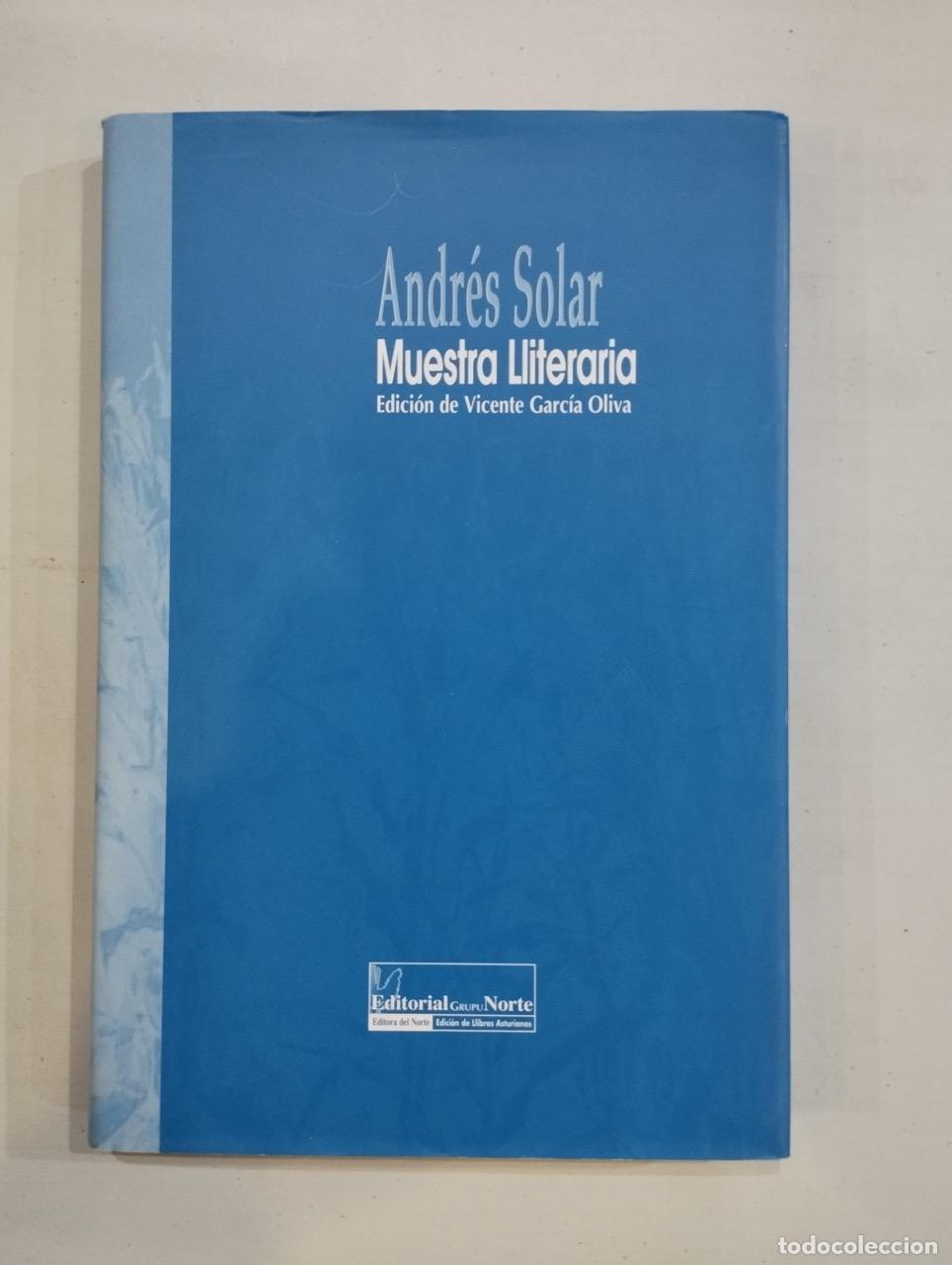 Libros: Andr&eacute;s Solar - Muestra literaria - Foto 1