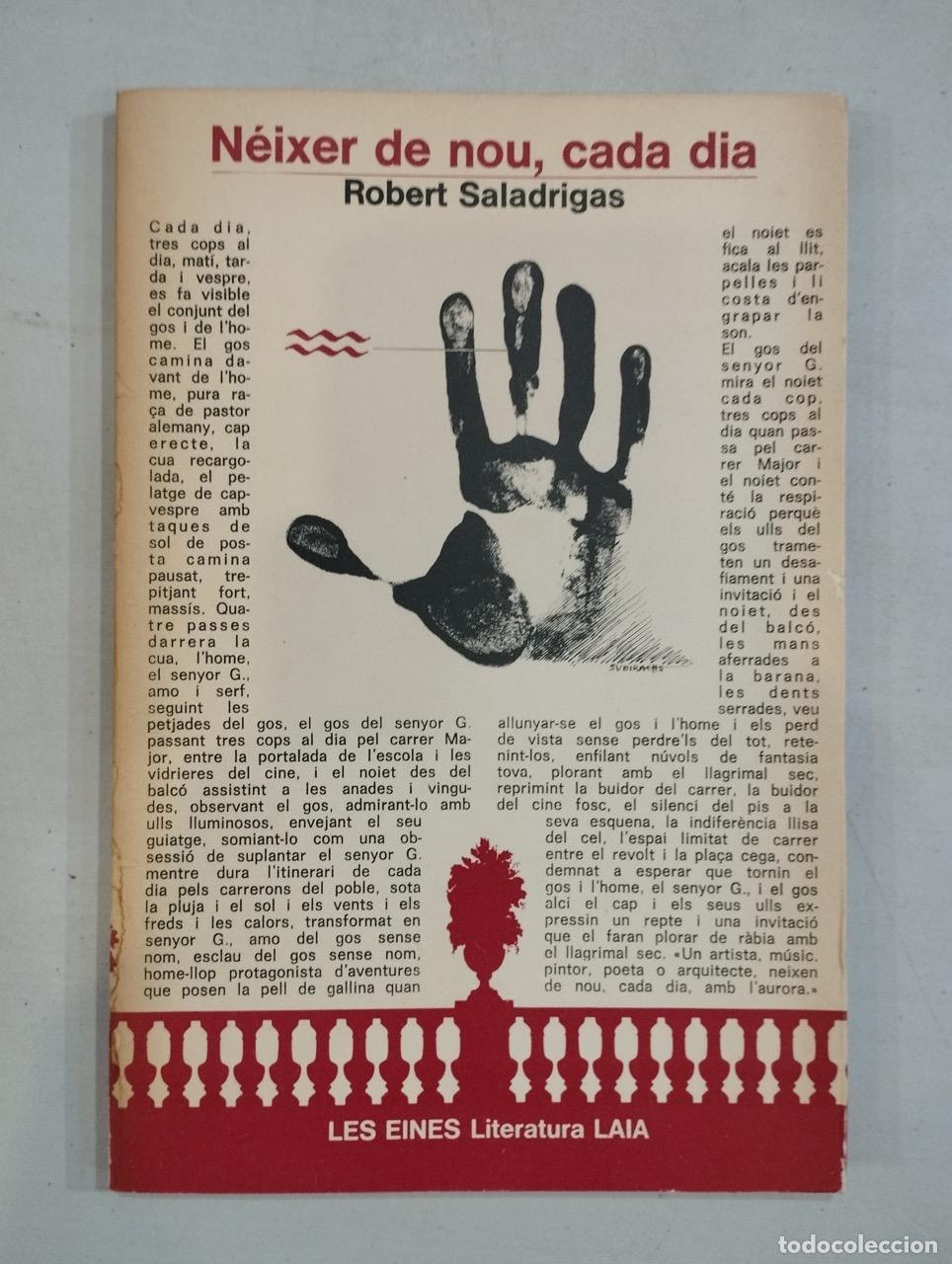 Libros: Robert Saladrigas - N&eacute;ixer de nou, cada dia - Foto 1