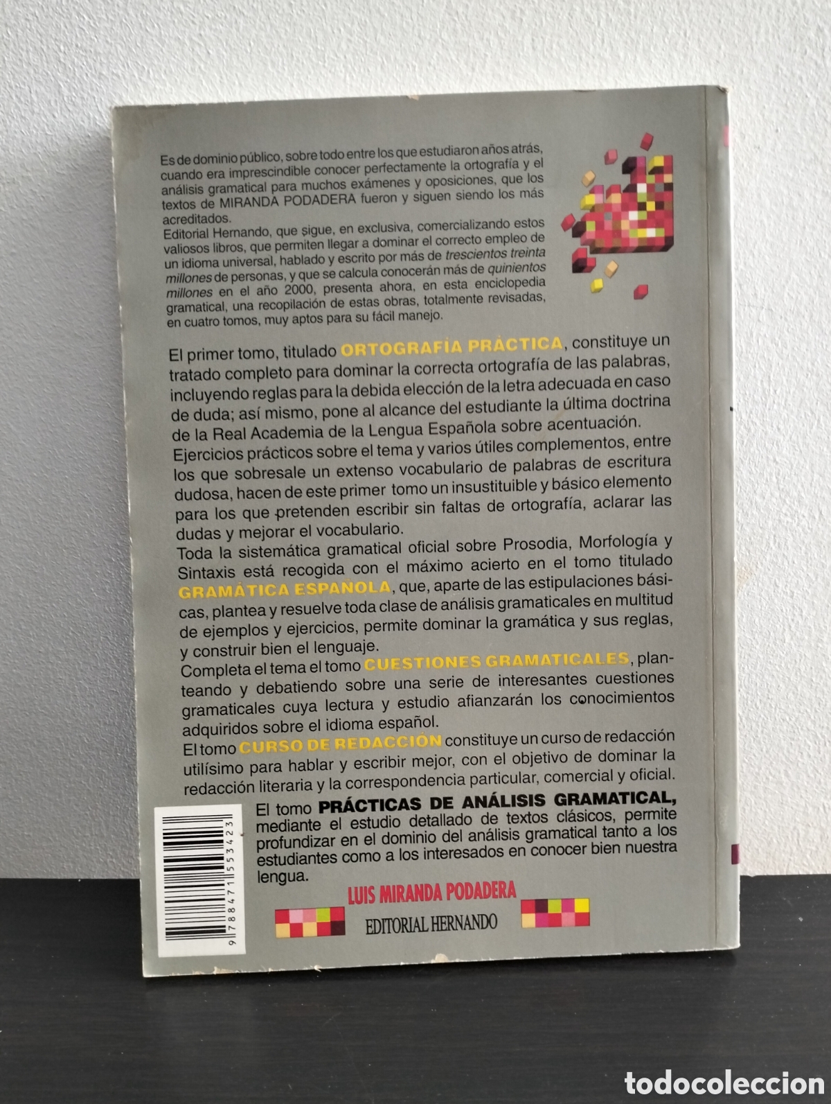 Libros: Luis Miranda podadera - curso de redacci&oacute;n - editorial Hernando 1994 - Foto 2