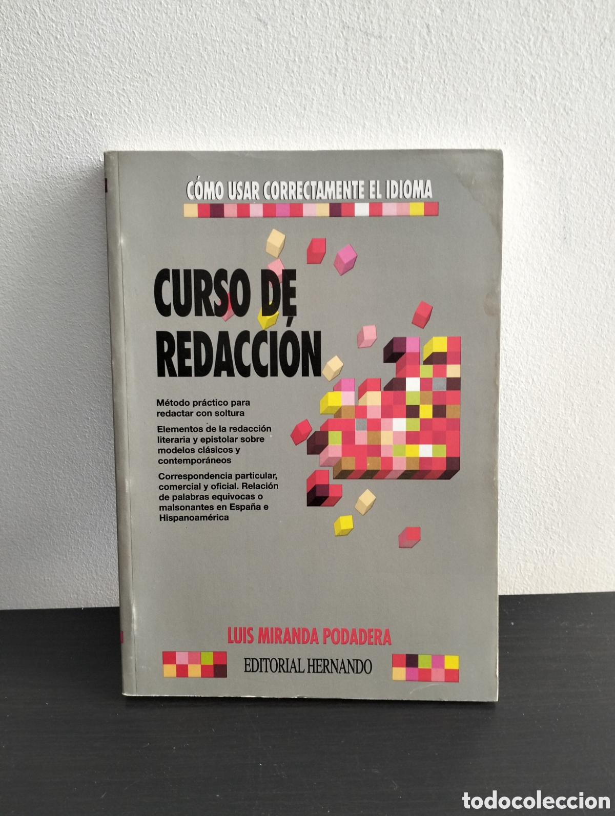Libros: Luis Miranda podadera - curso de redacci&oacute;n - editorial Hernando 1994 - Foto 1
