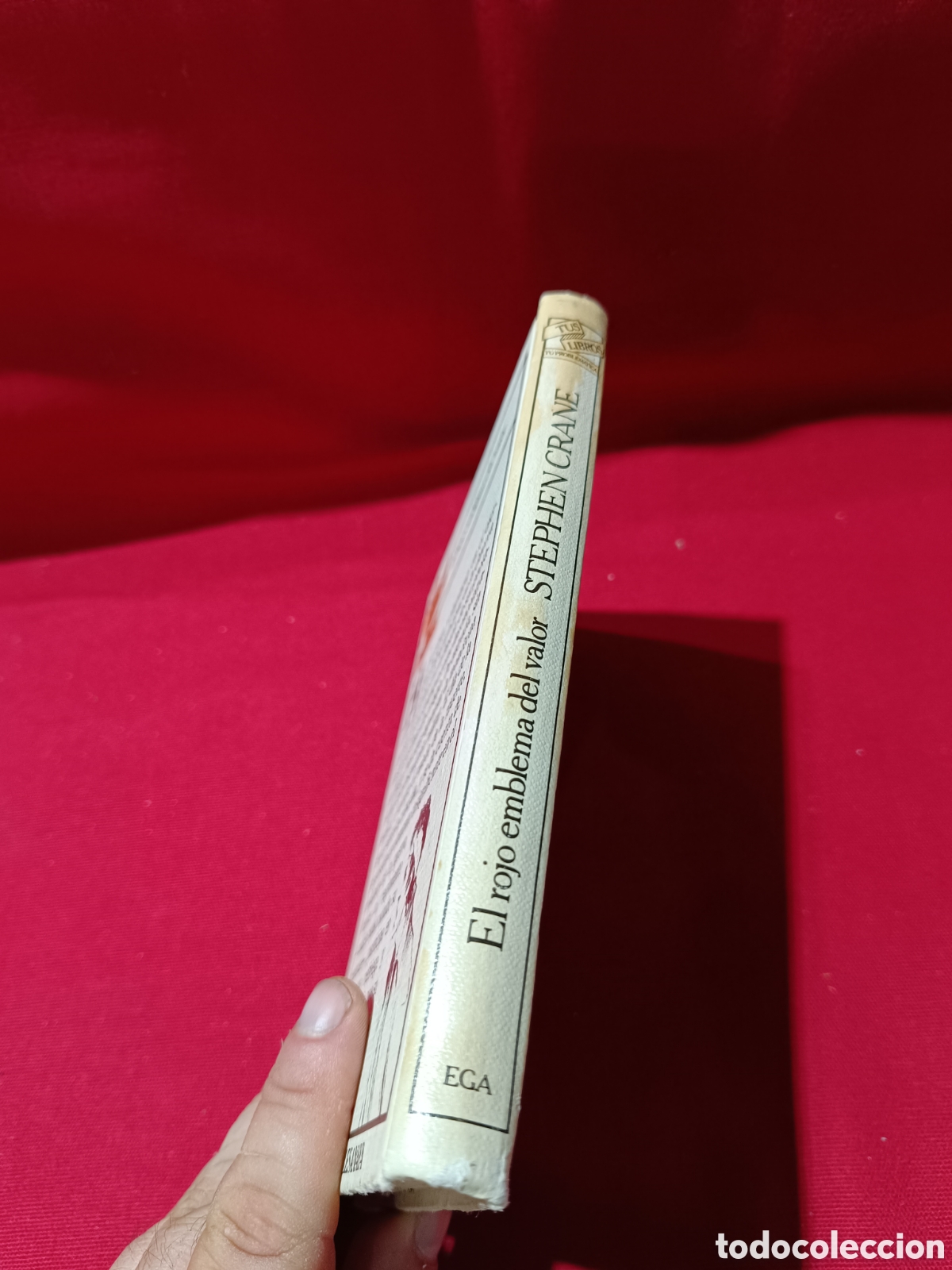Libros: El rojo Emblema del Valor Stephen Crane TUS LIBRIS EDICIONES GENERALES ANAYA - Foto 2