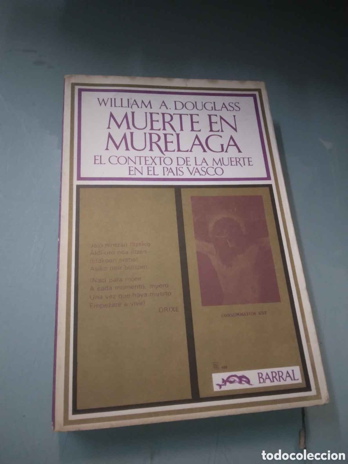 Libros: William A. DOUGLAS, Muerte en Murelaga, Seix Barral - Foto 1