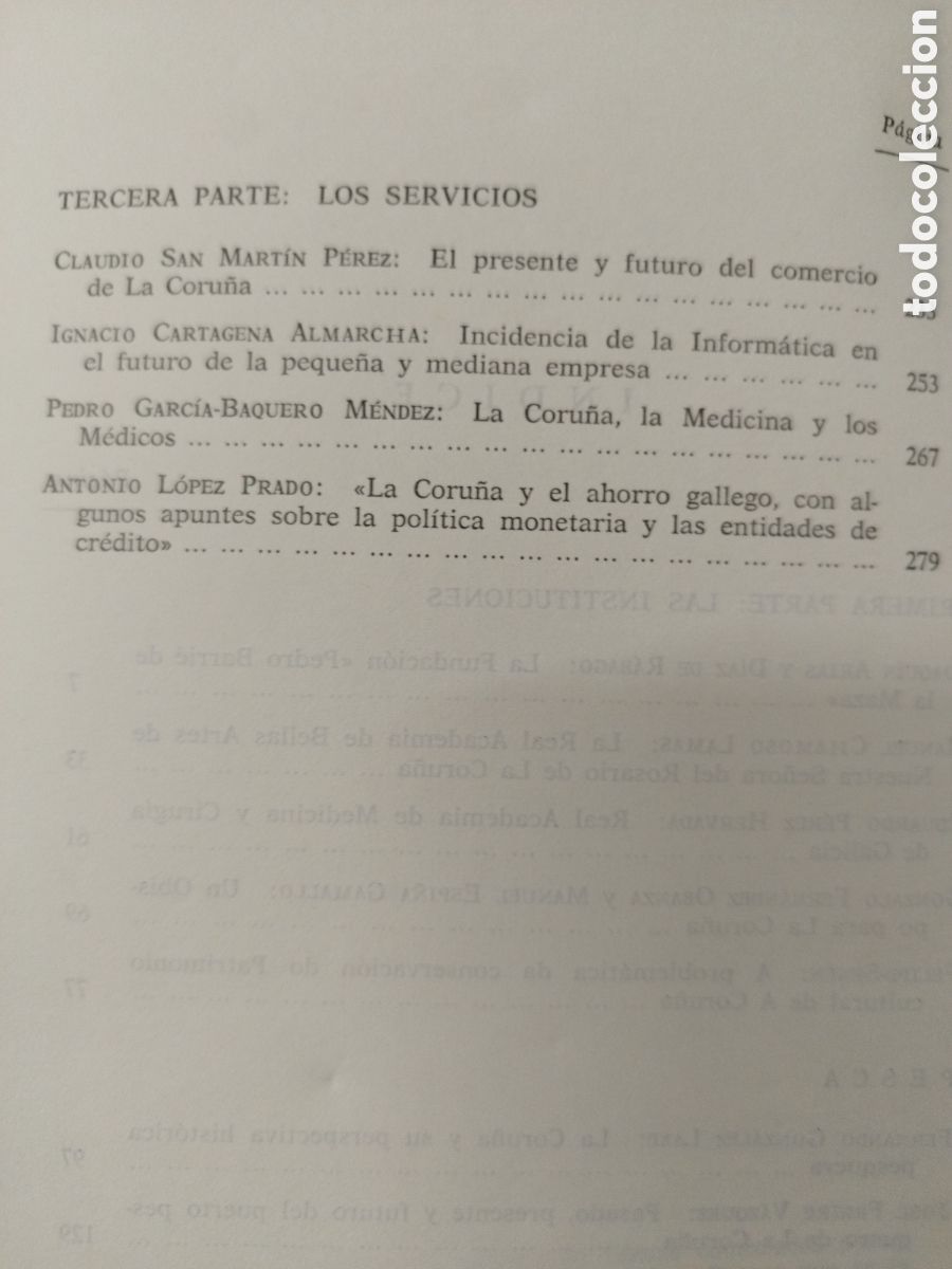 Libros: PRESENTE Y FUTURO DE LA CORU&Ntilde;A. Los 2 tomos. Galicia - Foto 9