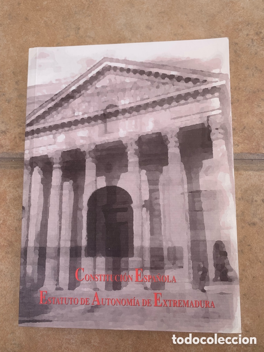 Libros: Estatuto de Autonom&iacute;a de Extremadura - Foto 1