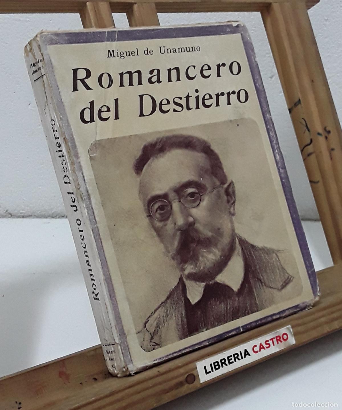 Libros: Romancero del Destierro - Miguel de Unamuno. - Foto 1