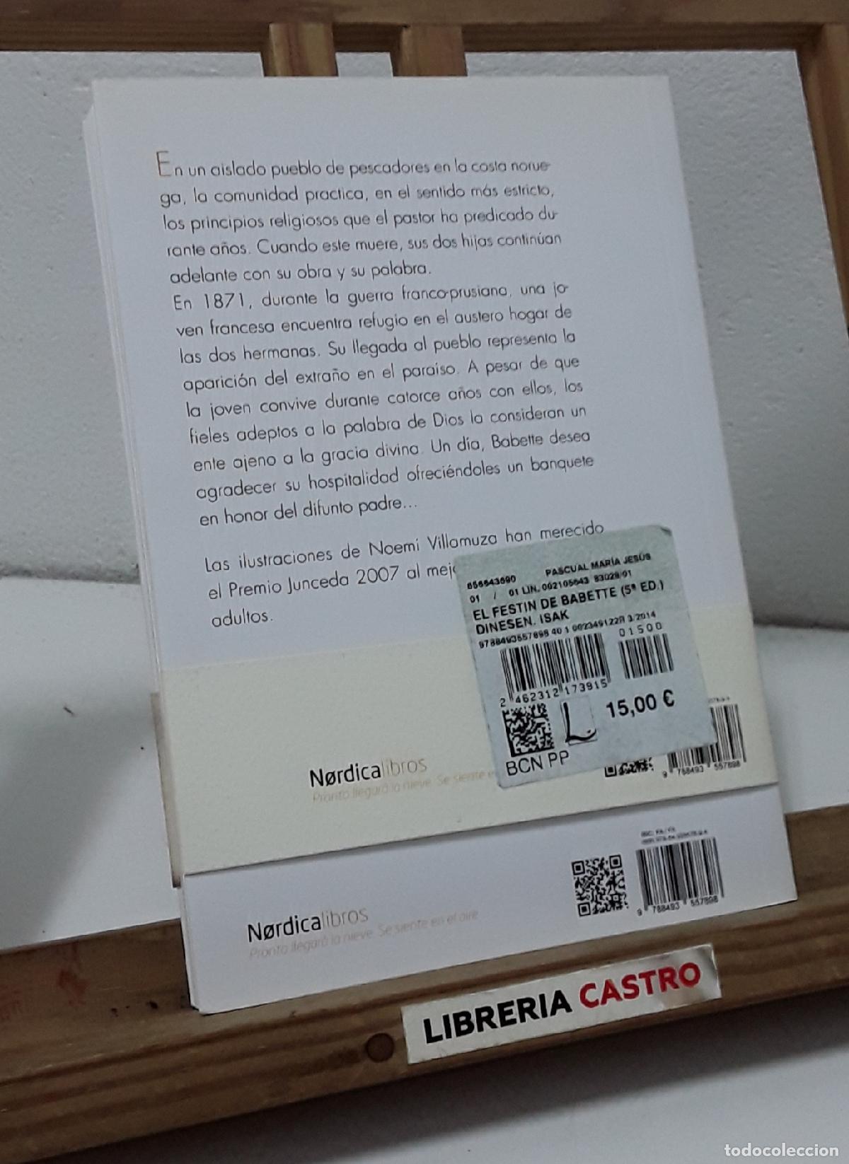 Libros: El fest&iacute;n de Babette - Isak Dinesen. - Foto 2