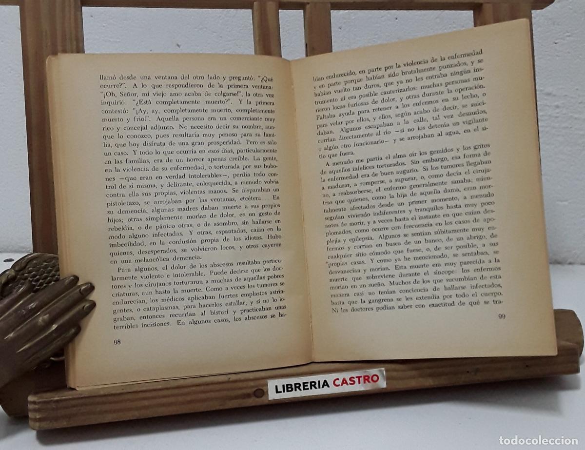 Libros: Diario del a&ntilde;o de la peste - Daniel Defoe. - Foto 2