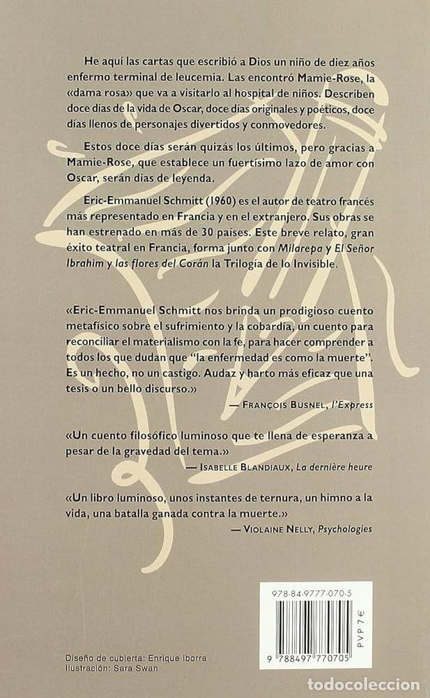 Libros: OSCAR Y MAMIE-ROSE - Eric-Emmanuel Schmitt - Foto 2
