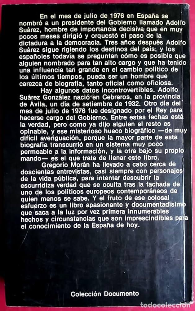 Libros: ADOLFO SU&Aacute;REZ - Gregorio Mor&aacute;n - Foto 3