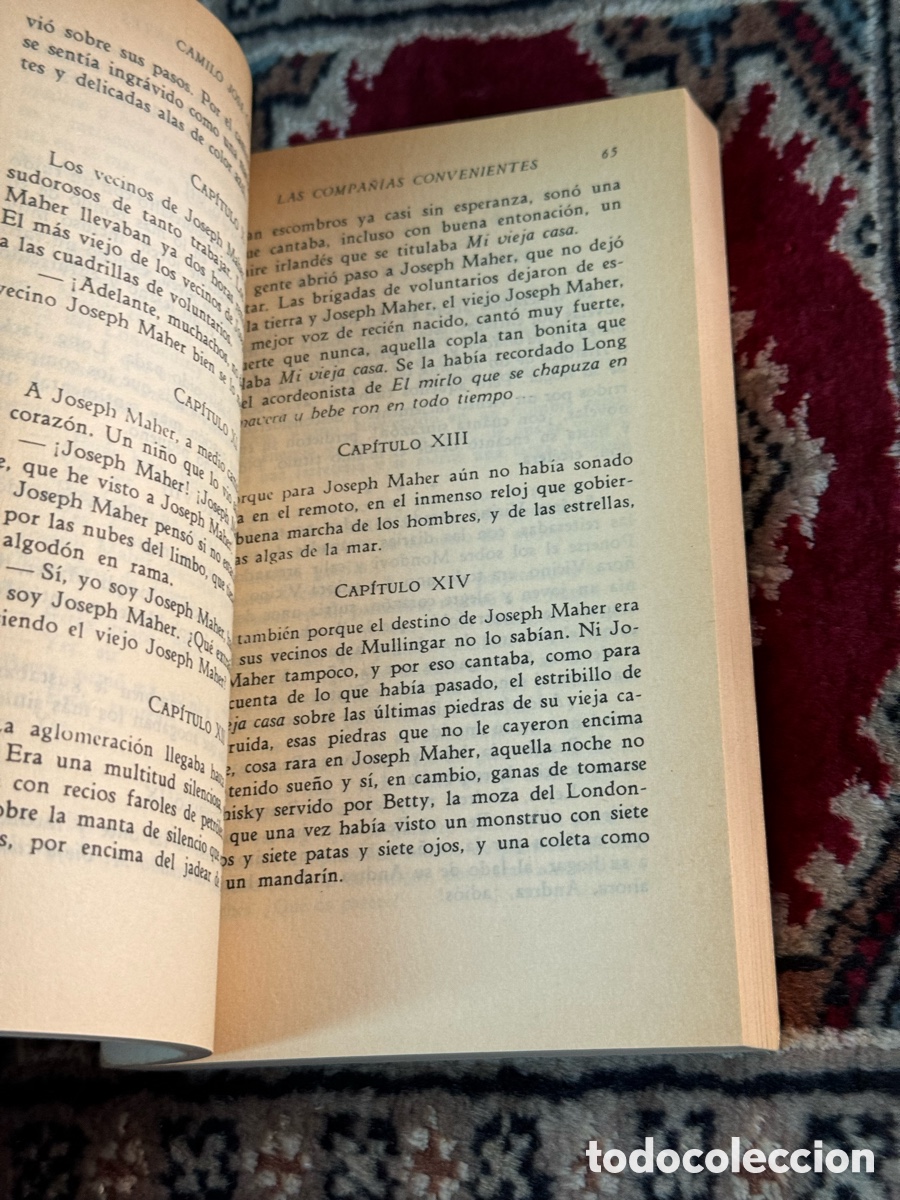 Libros: Las compa&ntilde;&iacute;as convenientes Camilo Jos&eacute; Cela - Foto 3