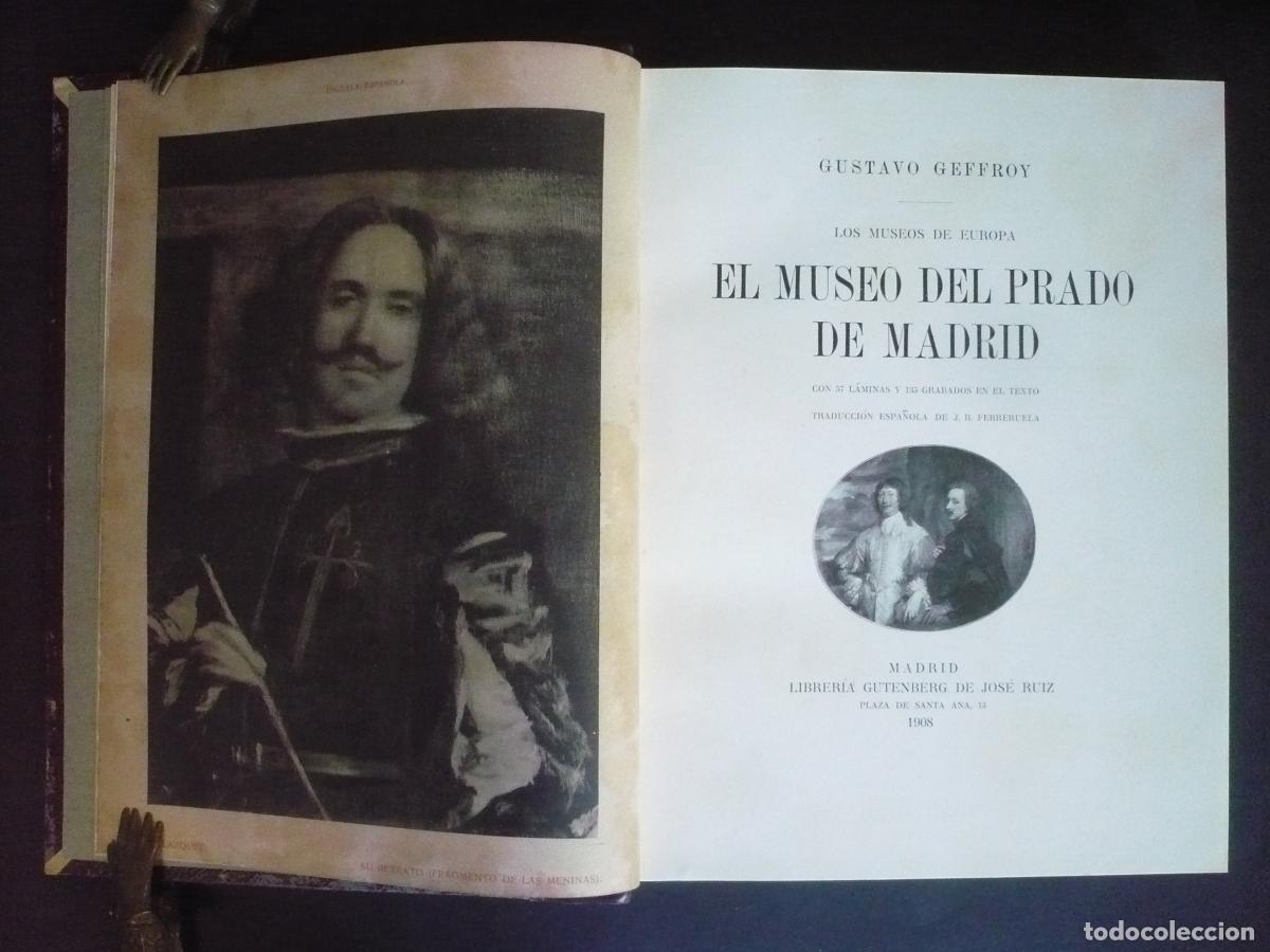 Libros: EL MUSEO DEL PRADO DE MADRID. - GEFFROY, GUSTAVO.