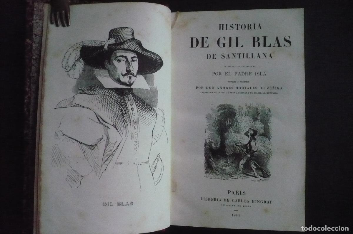 Libros: HISTORIA DE GIL BLAS DE SANTILLANA. - LESAGE, ALAIN REN&Eacute;. - Foto 1