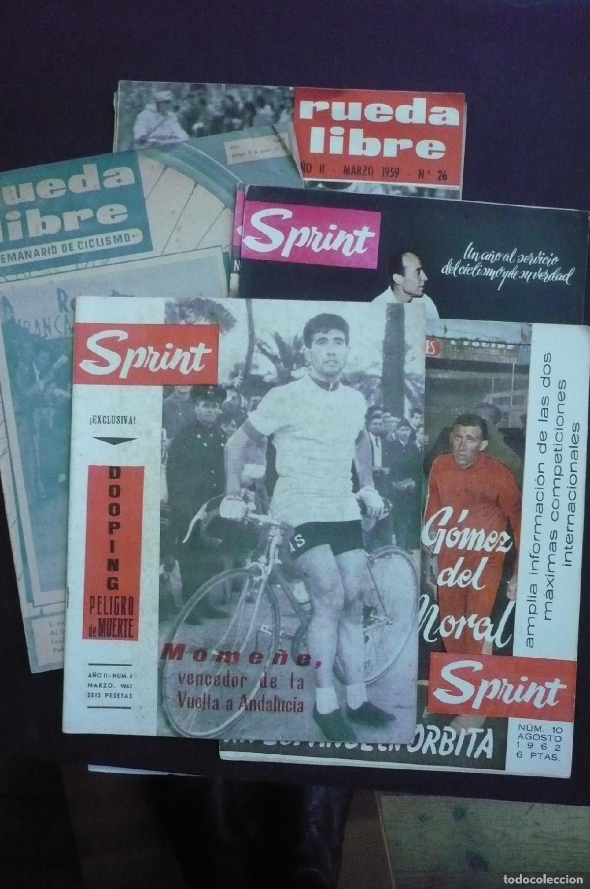 Libros: RUEDA LIBRE (3 nros.) ; SPRINT (4 nros.). - Foto 1