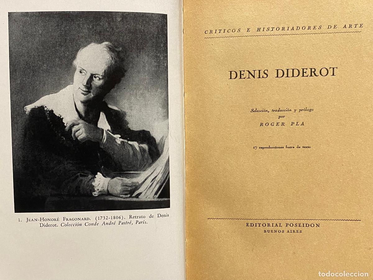 Libros: DENIS DIDEROT. - PLA, ROGER. - Foto 2
