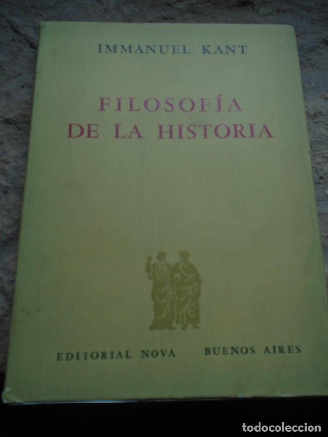 Libros: Filosof&iacute;a de la Historia - Immanuel Kant - Foto 1