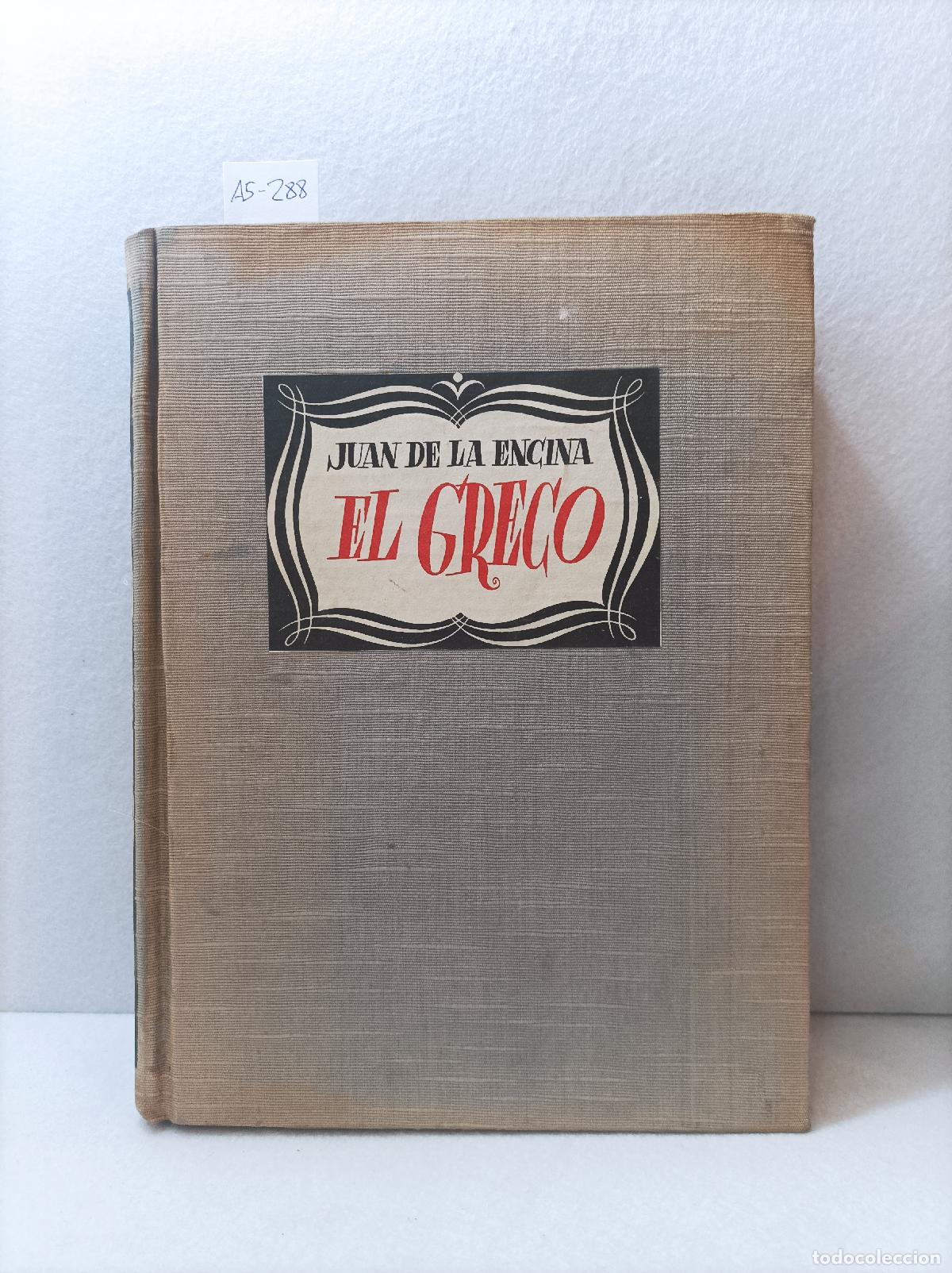 Libros: ENCINA, Juan De La: - Dom&eacute;nico greco. - Foto 1