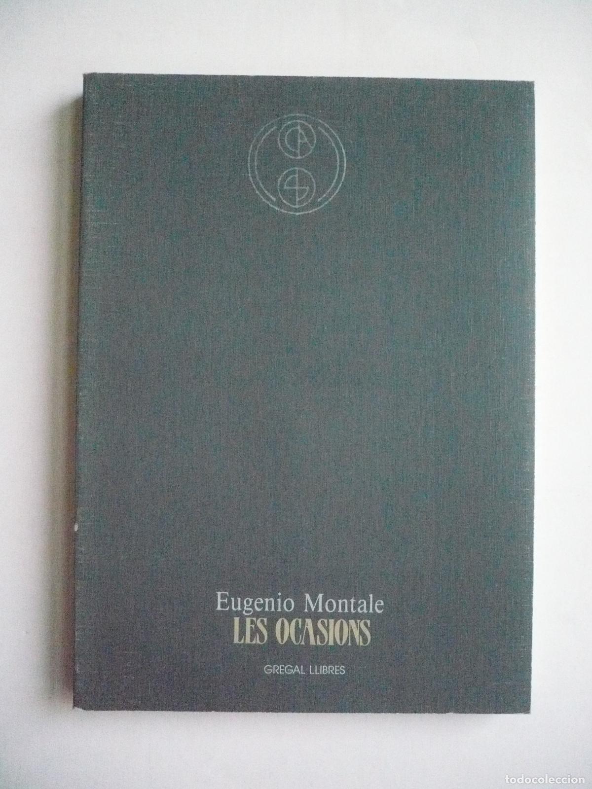 Libros: LES OCASIONS. - MONTALE, EUGENIO. - Foto 1