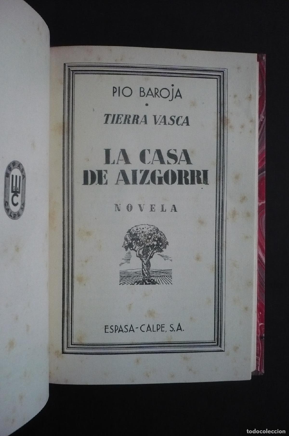 Libros: LA CASA DE AIZGORRI: NOVELA. - BAROJA, PIO. - Foto 1