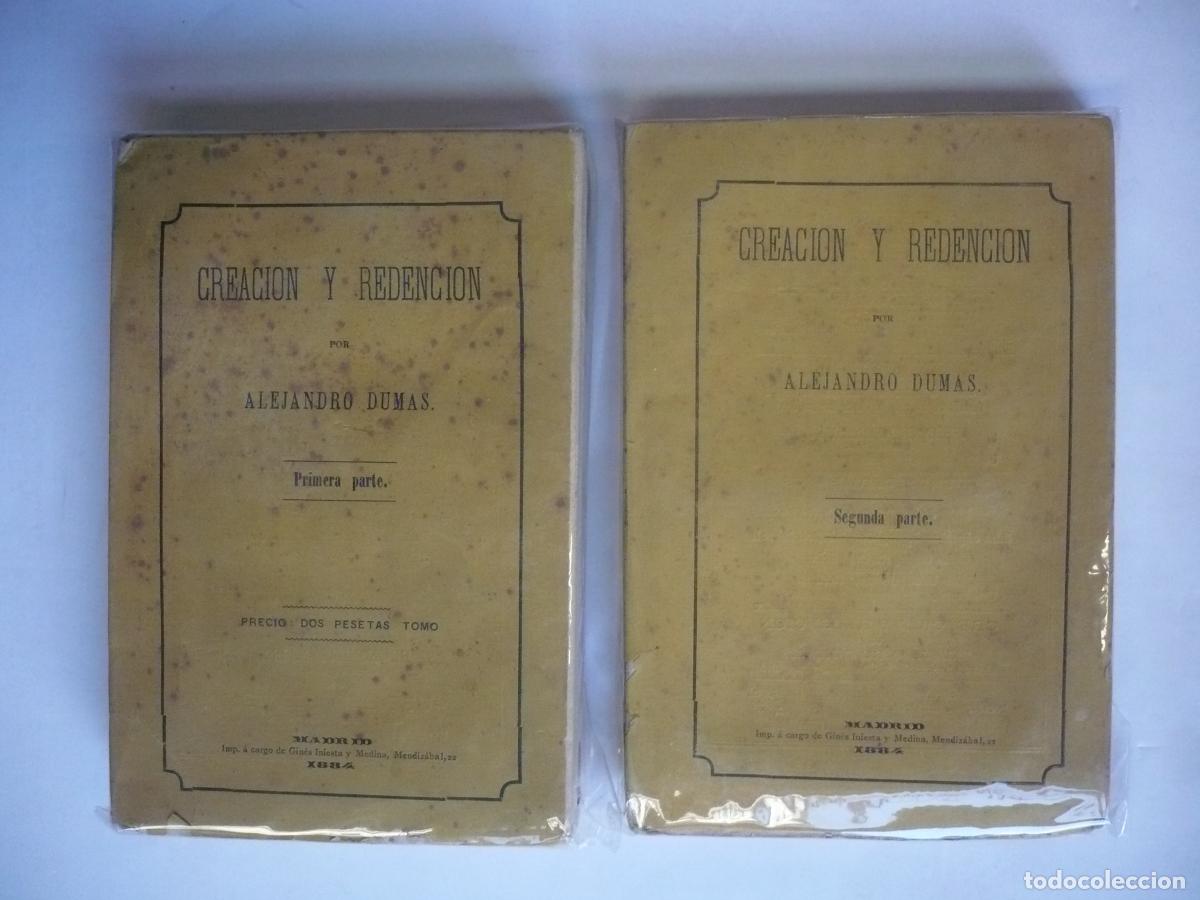 Libros: CREACION Y REDENCION. - DUMAS, ALEJANDRO. - Foto 1