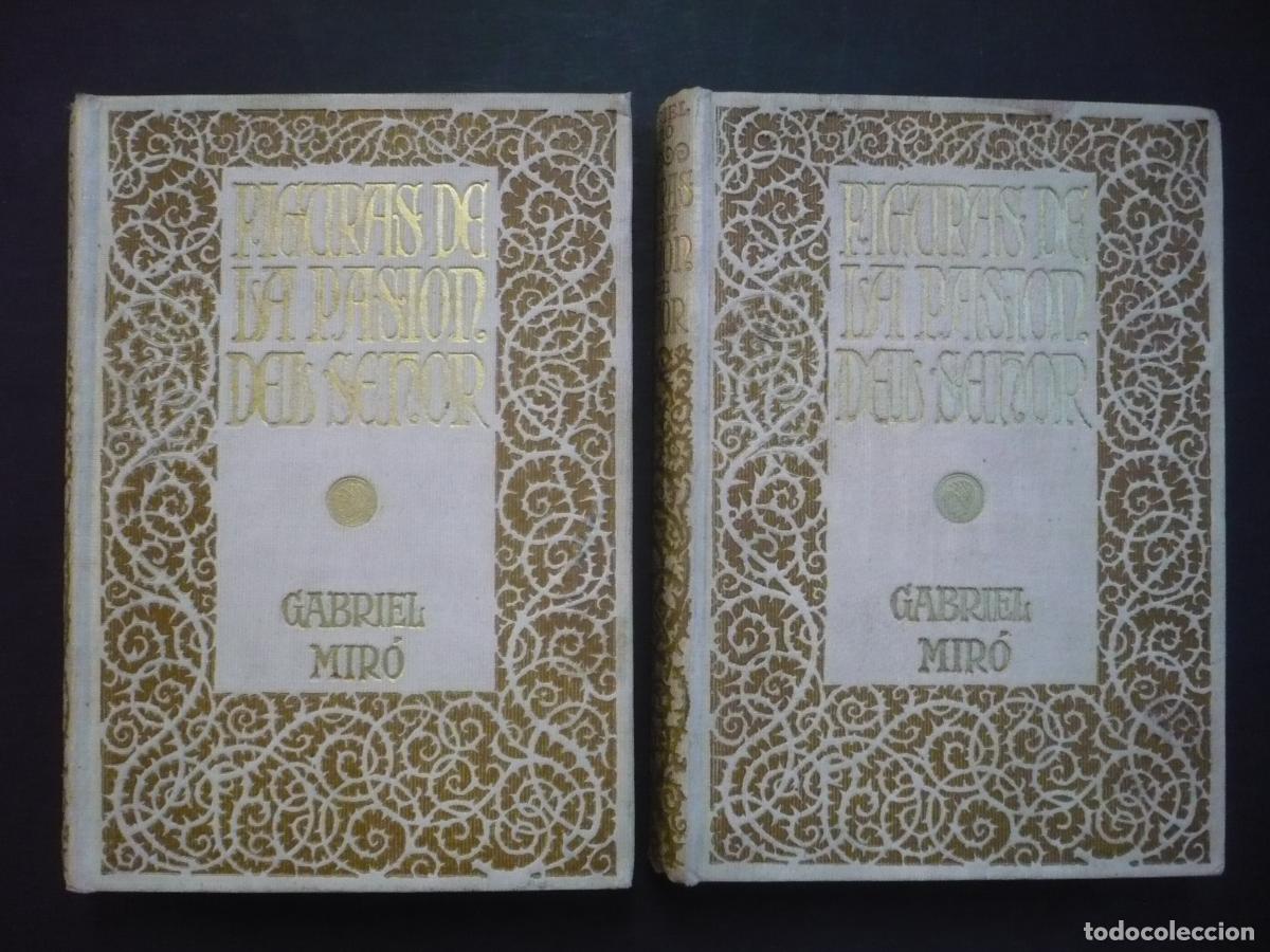 Libros: FIGURAS DE LA PASI&Oacute;N DEL SE&Ntilde;OR. 2 vol. - MIRO, GABRIEL. - Foto 1