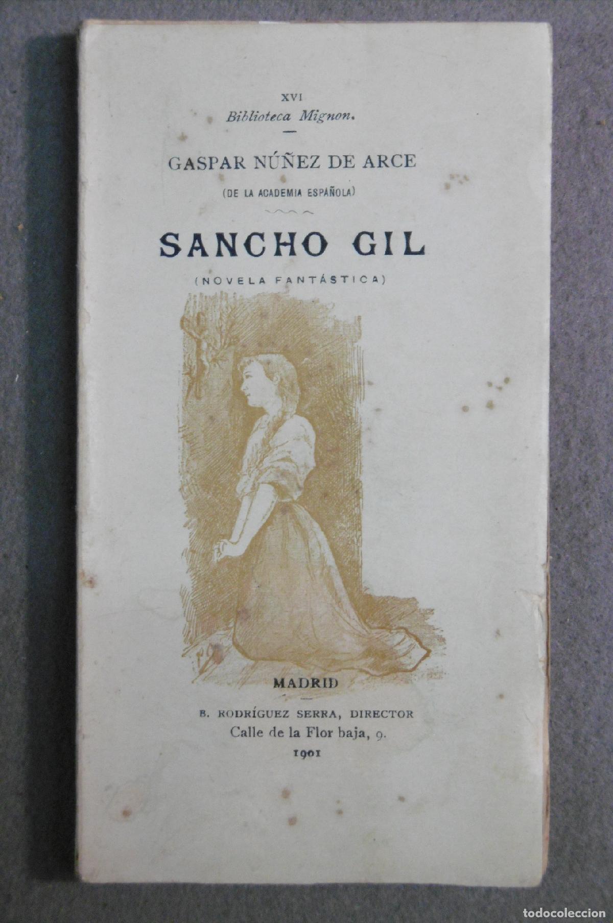 Libros: SANCHO GIL. - N&Uacute;&Ntilde;EZ DE ARCE, GASPAR. - Foto 1