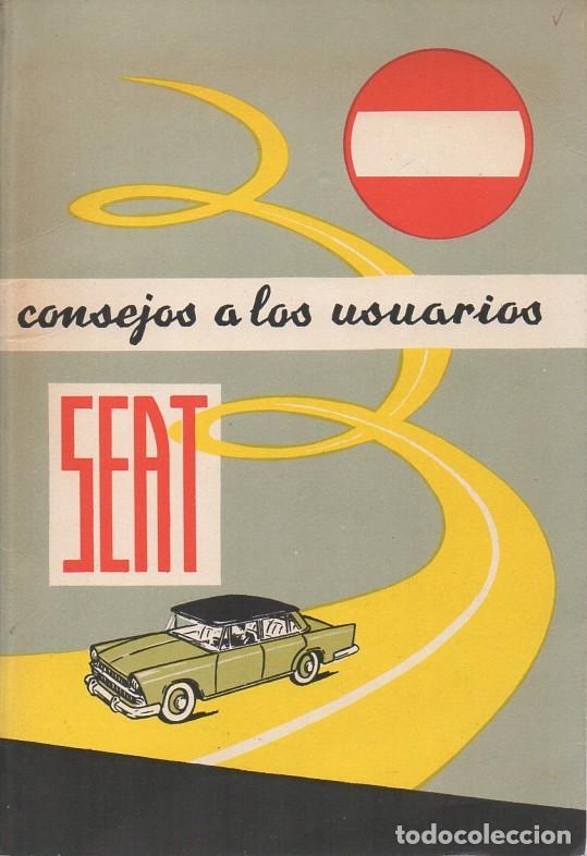 Libros: SEAT : CONSEJOS A LOS USUARIOS. - Foto 1