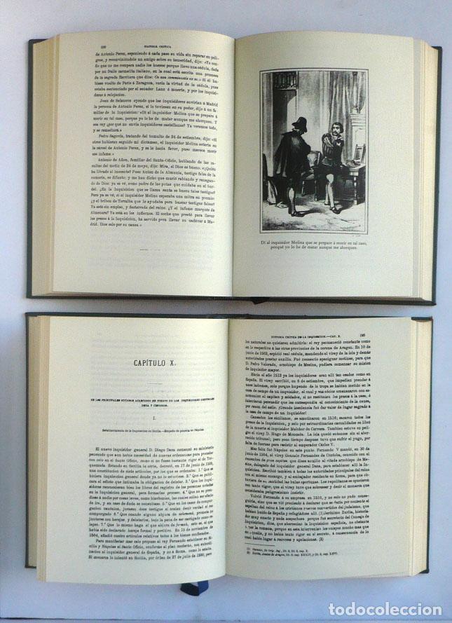 Libros: HISTORIA CR&Iacute;TICA DE LA INQUISICI&Oacute;N DE ESPA&Ntilde;A. - LLORENTE, JUAN ANTONIO. - Foto 3