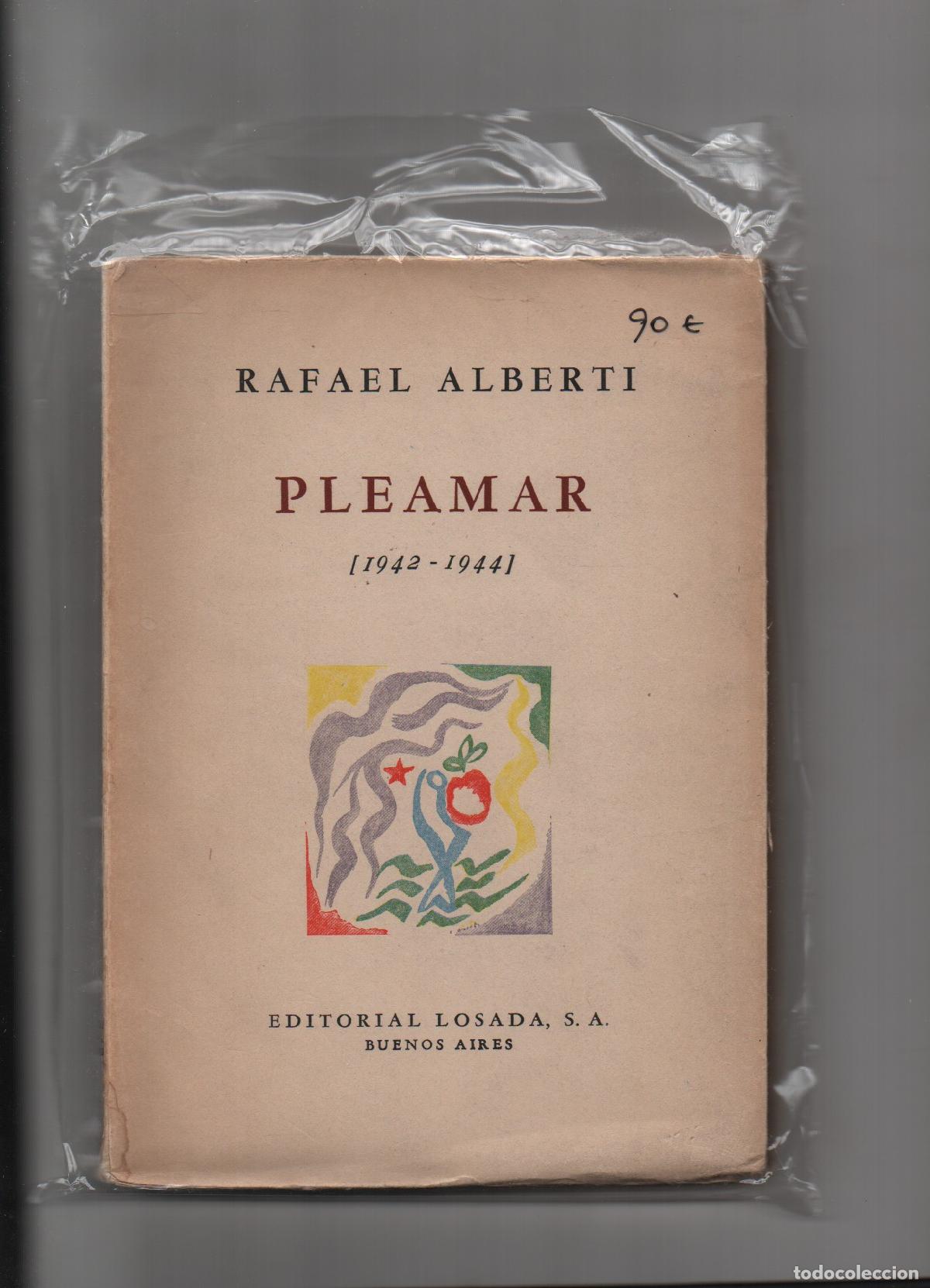 Libros: PLEAMAR ( 1942-1944). - ALBERTI, RAFAEL. - Foto 1