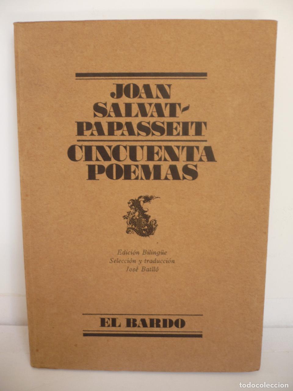 Libros: CINCUENTA POEMAS. - SALVAT-PAPASSEIT, JOAN. - Foto 1