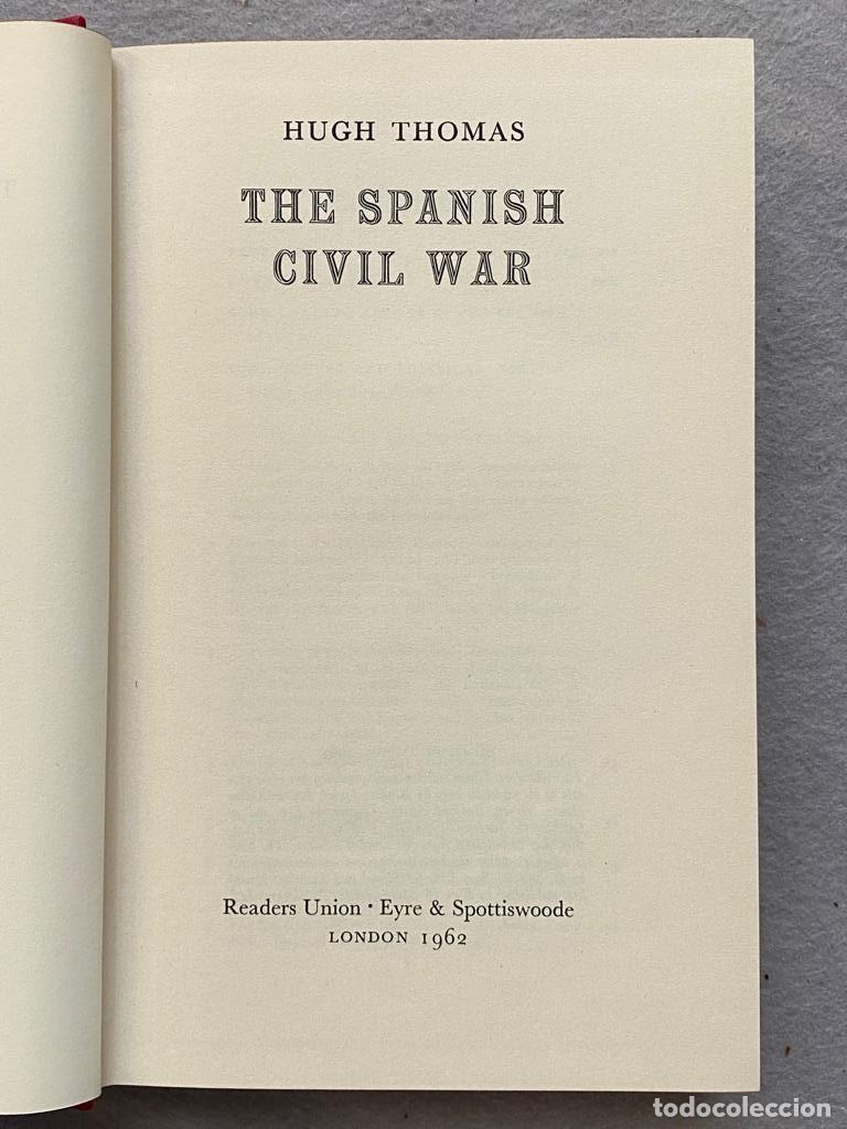 Libros: THE SPANISH CIVIL WAR. - THOMAS, HUGH. - Foto 4