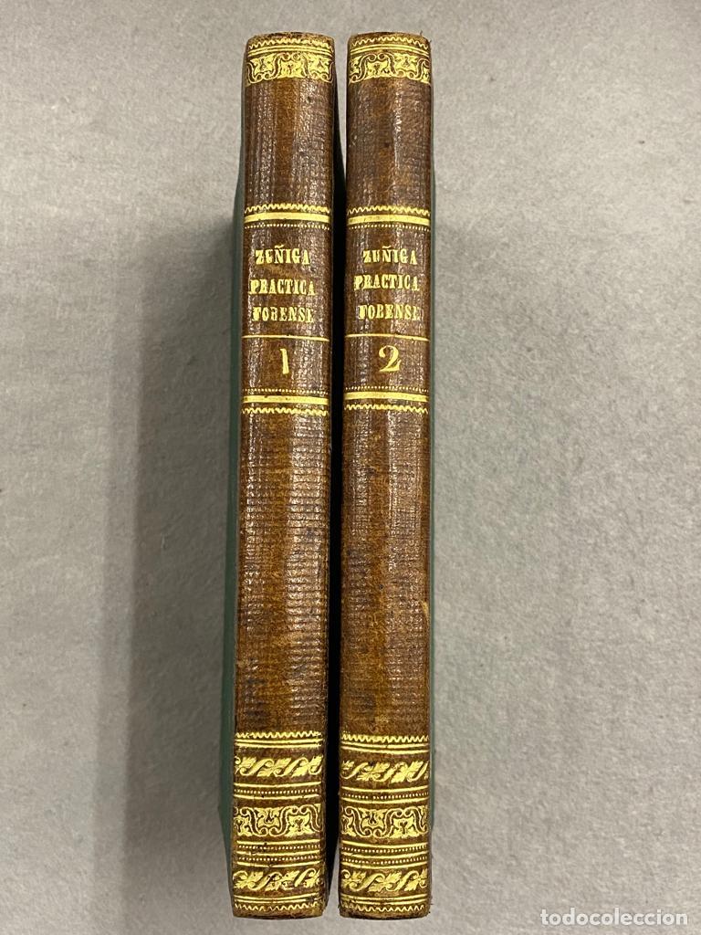 Libros: ELEMENTOS DE PR&Aacute;CTICA FORENSE. Tomos I y II. - ORTIZ DE ZU&Ntilde;IGA, MANUEL D. - Foto 1