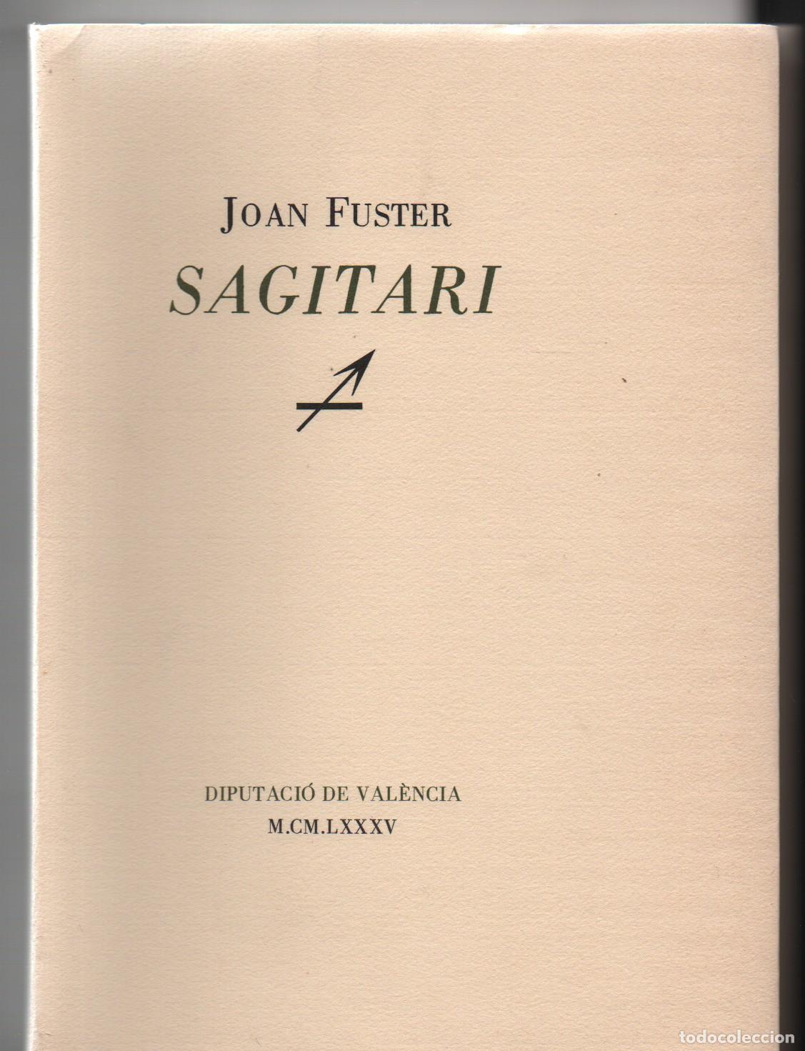 Libros: SAGITARI. - FUSTER, JOAN. - Foto 1