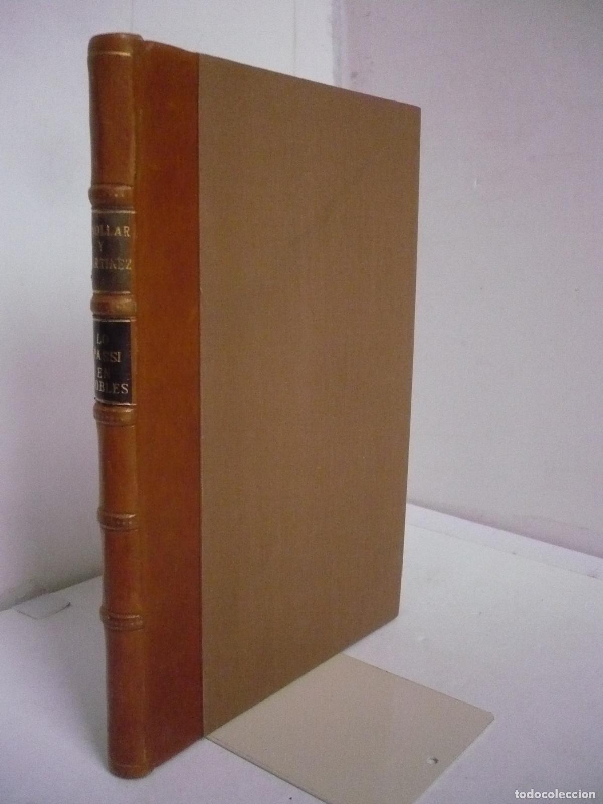 Libros: LO PASSI EN COBLES. - FENOLLAR, BERNAT; MARTINEZ, PERE. - Foto 1