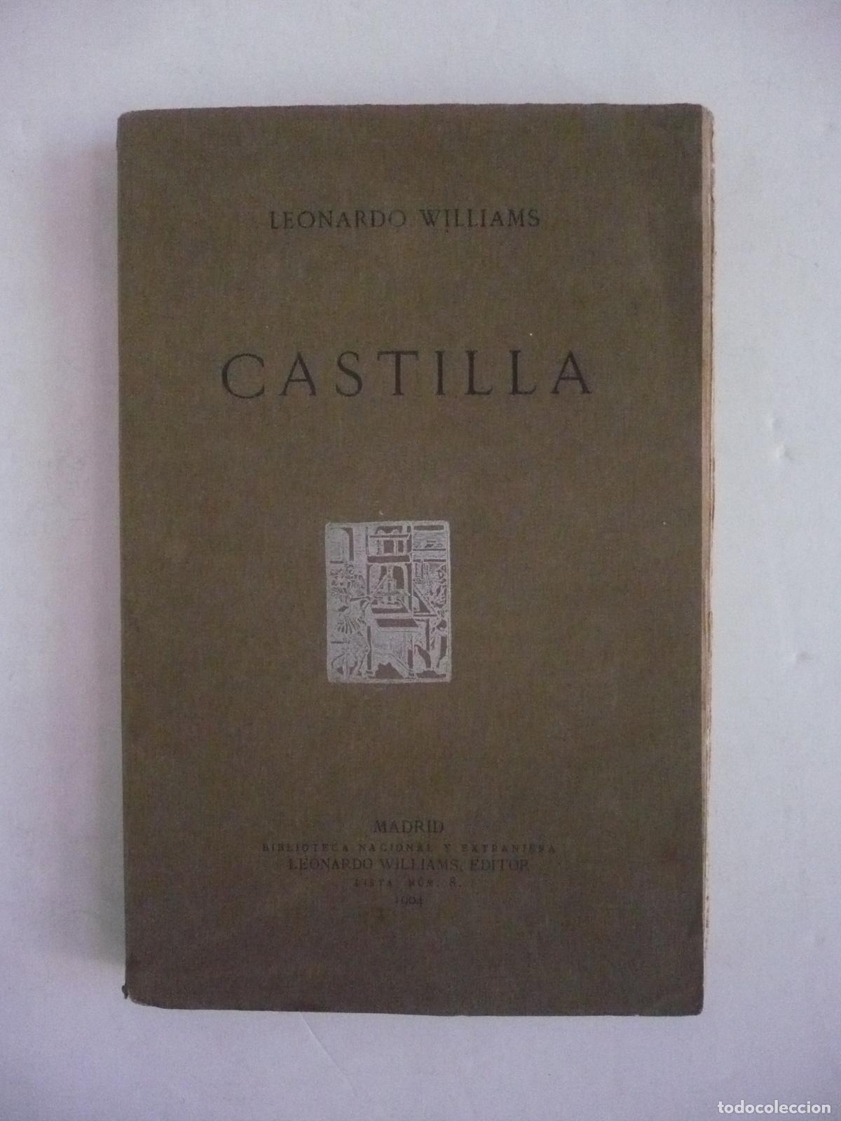 Libros: CASTILLA. - WILLIAMS, LEONARDO. - Foto 1