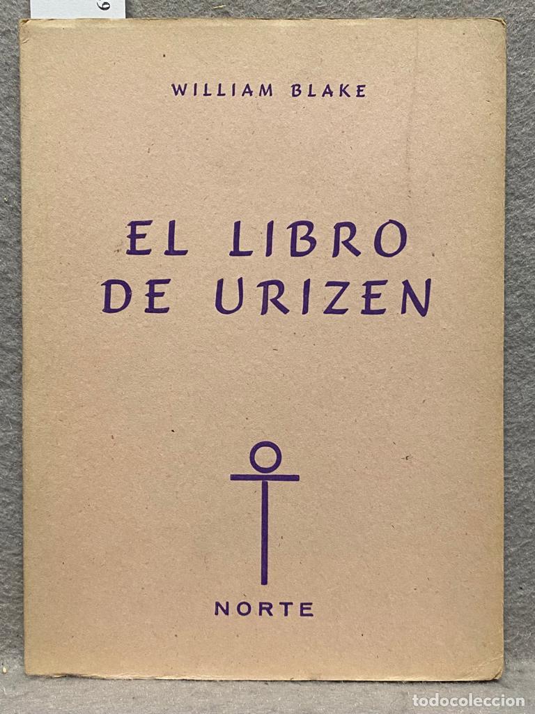 Libros: EL LIBRO DE URIZEN - - BLAKE, WILLIAM - - Foto 1