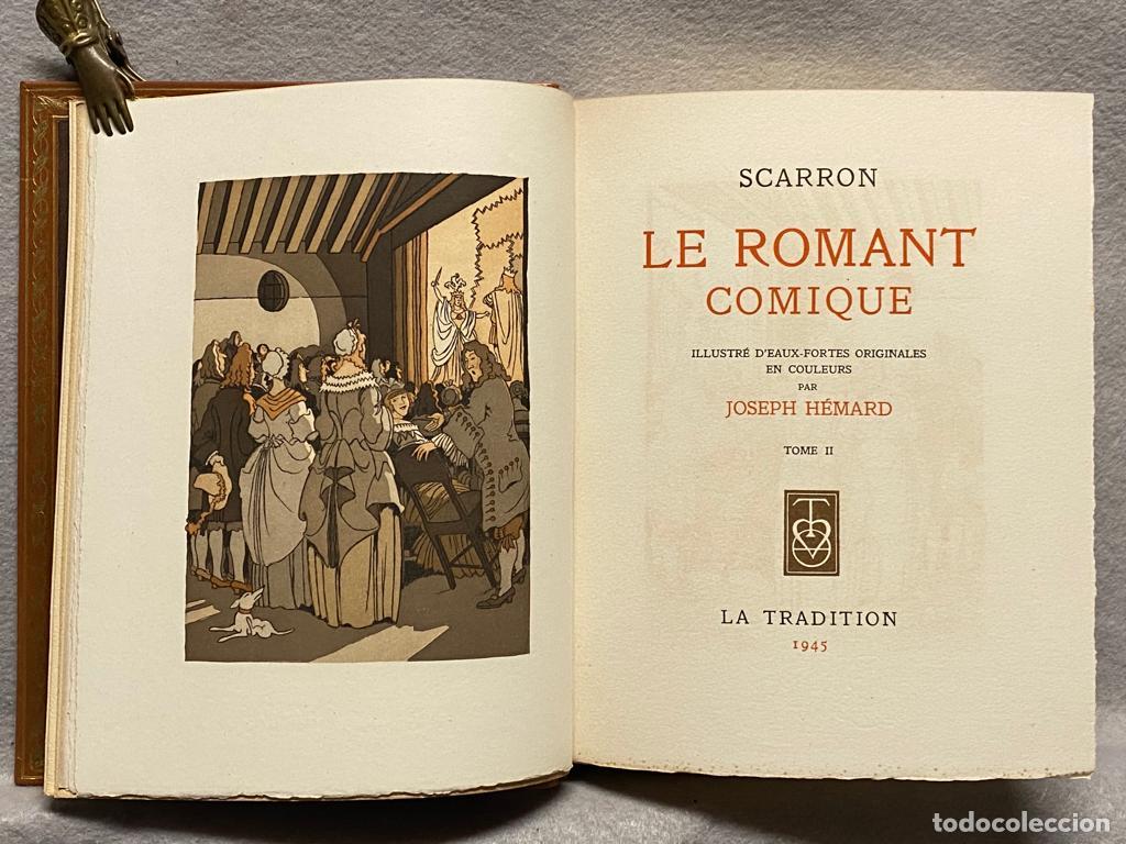 Libros: LE ROMANT COMIQUE 3 VOL. - SCARRON. - Foto 4