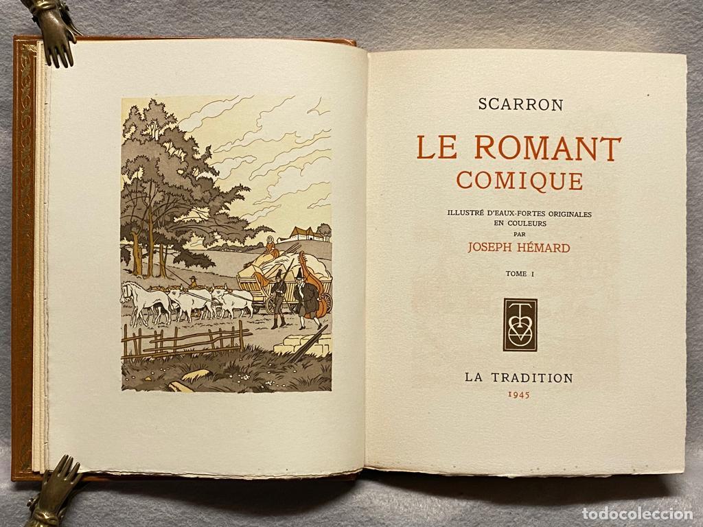 Libros: LE ROMANT COMIQUE 3 VOL. - SCARRON. - Foto 7