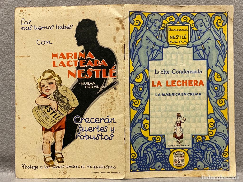 Libros: FOLLETO DE LECHE CONDENSADA LA LECHERA. - Foto 1