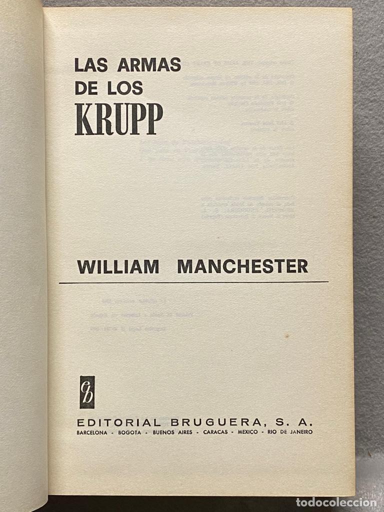 Libros: LAS ARMAS DE LOS KRUPP. - MANCHESTER, WILLIAM. - Foto 3
