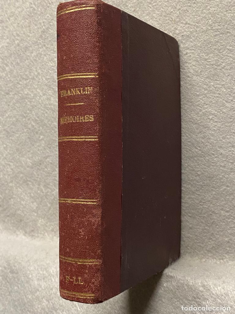 Libros: M&Eacute;MOIRES DE BENJAMIN FRANKLIN. - LABOULAYE, EDOUARD. - Foto 3